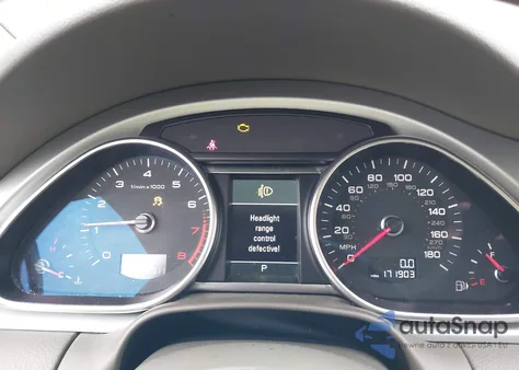 2012 Audi Q7 3.0T Premium from USA, damaged, VIN WA1LGAFE7CD006161